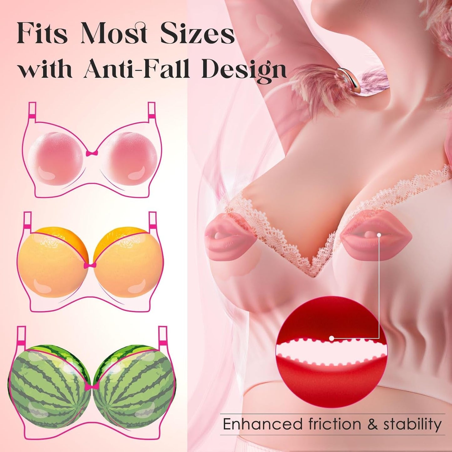 PhantomKiss Remote Nipple Vibrators 9 Modes