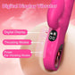 Vibrador LuxeWave LCD para conejito, 7 modos, carga magnética