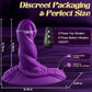 TentaclePulse Dildo de tentáculo para montar con vibración y control remoto 9x9