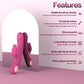 PulseNexa Thrusting Rabbit Vibrator 3 Thrust 10 Modes Silicone