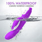 ThermaPulse Heating Rabbit Vibrator Waterproof 9 Modes Silicone