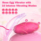 VelouraBloomX Nipple Clamps + Egg Vibrator 10 Modes Set