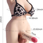 NovaCurve Torso de muñeca sexual transgénero 3 en 1 con dildo enorme