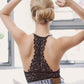 Racerback Flower Lace Bralette