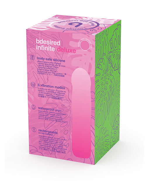 Bdesired Infinite Deluxe Limited Edition Massager - Rose