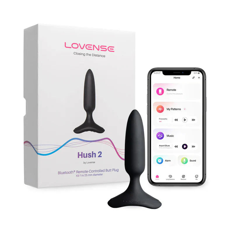 Lovense Hush 2 Vibrador Anal - 1 unidad