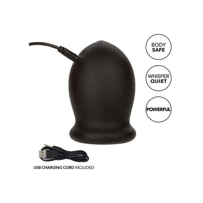 Estimulador vibrador recargable Boundless - Negro