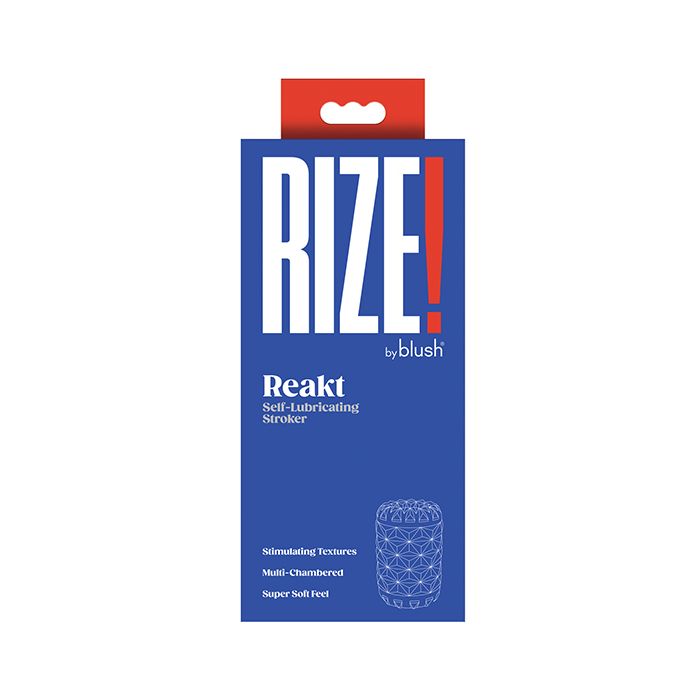 Masturbador autolubricante Blush Rize Reakt