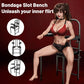 DominusBond Adjustable BDSM Sex Chair with Restraints