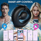 OrbixControl Adjustable Cock Ring Clit Stimulator App 10 Modes