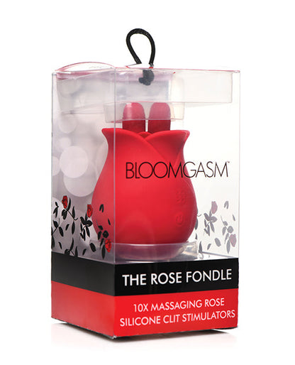 Bloomgasm Le stimulateur clitoridien Rose Fondle - Rouge