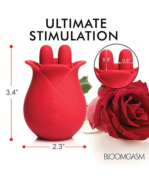 Bloomgasm Le stimulateur clitoridien Rose Fondle - Rouge
