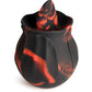 Bloomgasm Black Kiss Rimming Rose Vibe - Black