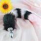 KittyKink Fox Tail Anal Plug Cosplay Set Ears Choker
