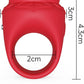 RubyLoop Finger Ring Clit Stimulation Vibrator