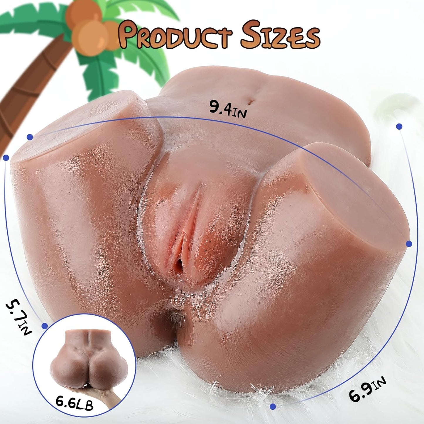 EmberTease Realistic Sucking & Vibrating Sex Doll