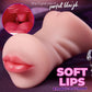TriPleasure 3-en-1 Coño de bolsillo Boca Vagina Anal
