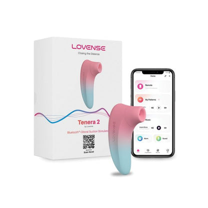 Vibreur à succion Lovense Tenera 2 - Rose/Bleu