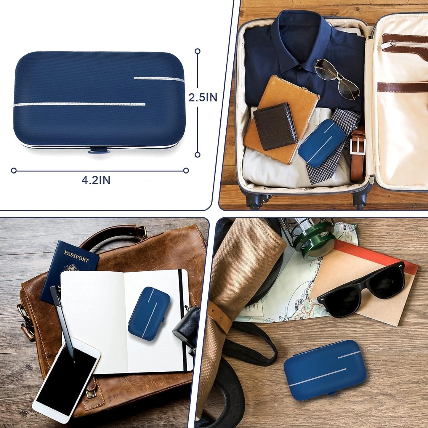 Kit de aseo de viaje para hombres Morning After