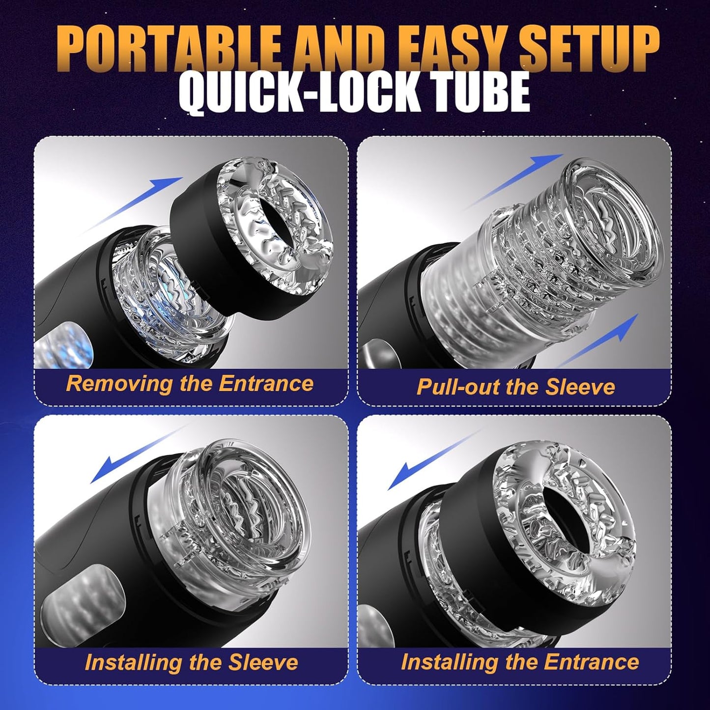 ApexTremor Thrusting & Spinning Male Stroker