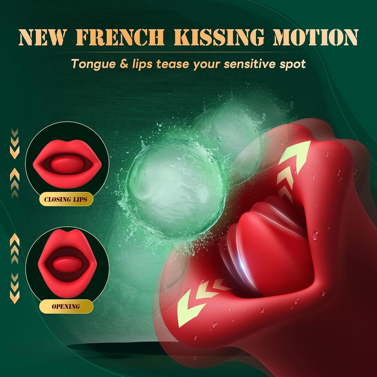 PlushCurve Clit Stimulation Tongue Vibrator