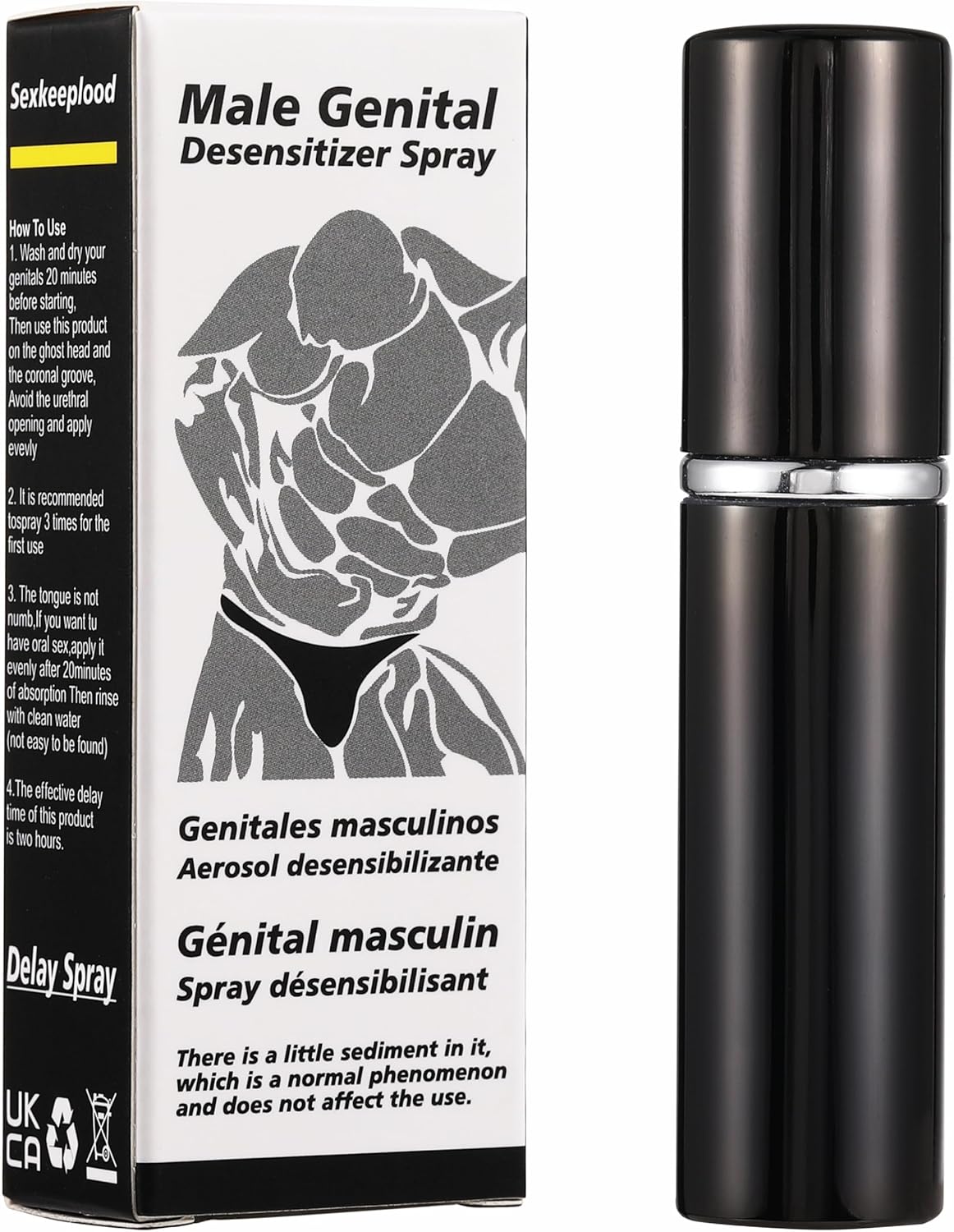 Retardante sexual en aerosol desensibilizante