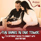 Apasionante y ardiente juego de bloques apilables para parejas