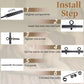 Kit BDSM con barra separadora de cuero PU SteelLeather