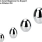 SteelHook Stainless Steel Anal Hook Set with 4 Balls