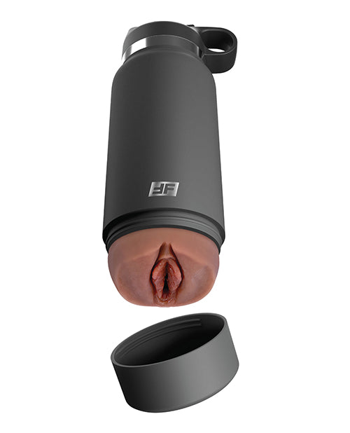 PDX Plus Fuck Flask Secreto Placer Masturbador - Marrón/Gris