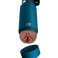 PDX Plus Fuck Flask Stimulateur à main Private Pleaser - Marron/Bleu