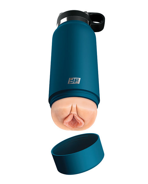 PDX Plus Fuck Flask Stimulateur Érotique Masturbateur - Léger/Bleu