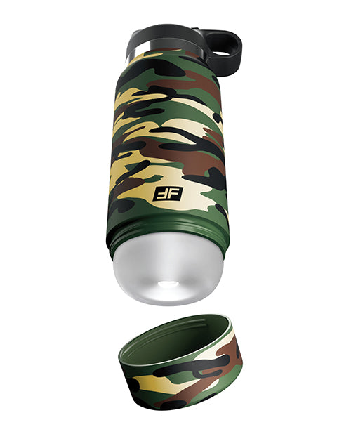PDX Plus Fap Flask Happy Camper Stroker - Esmerilado/Camuflaje
