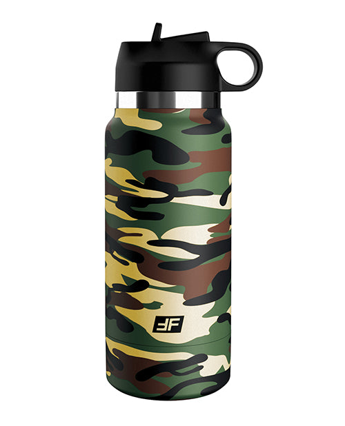 PDX Plus Fap Flask Happy Camper Stroker - Esmerilado/Camuflaje