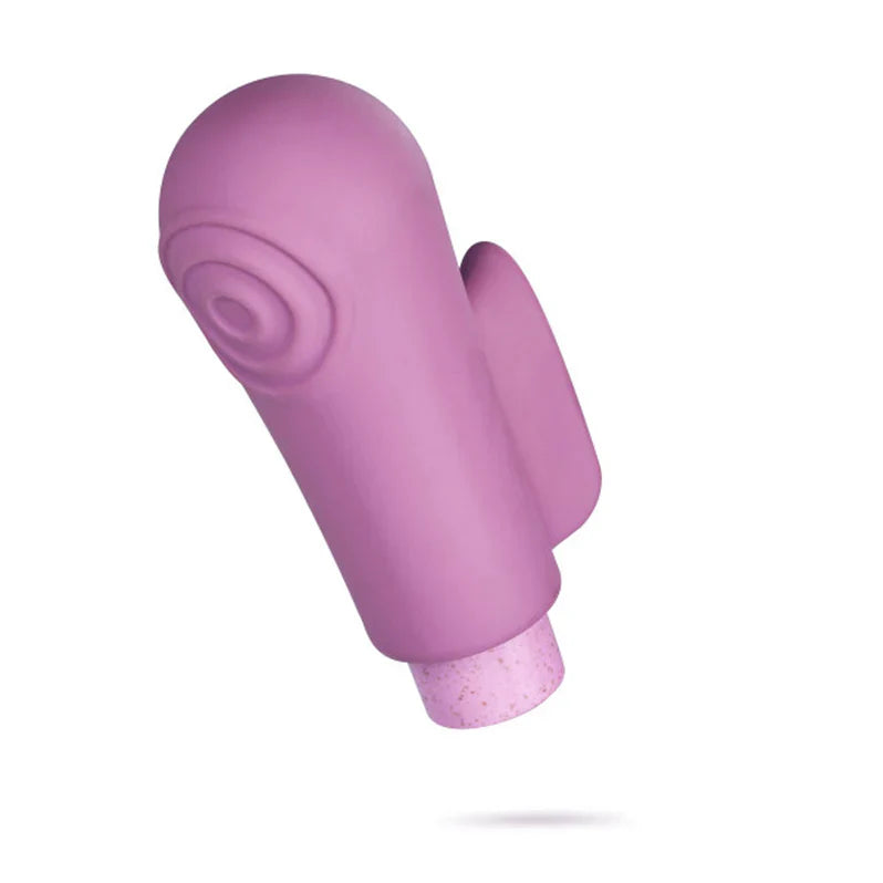 Vibromasseur Blush Gaia Eco Delight Bullet et doigt violet