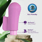 Vibromasseur Blush Gaia Eco Delight Bullet et doigt violet