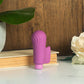 Vibromasseur Blush Gaia Eco Delight Bullet et doigt violet