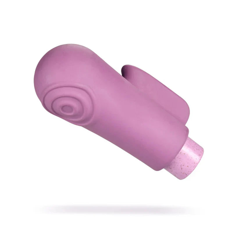 Vibromasseur Blush Gaia Eco Delight Bullet et doigt violet