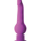 Impressions New York Gyro Quake Dildo - Violet