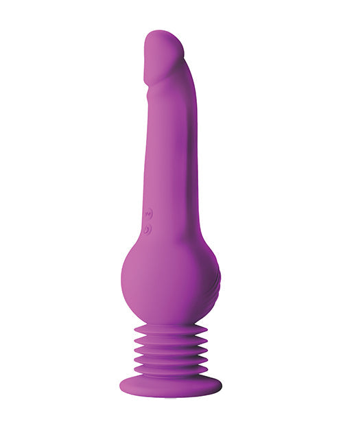 Impressions New York Gyro Quake Dildo - Violet