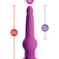 Impressions New York Gyro Quake Dildo - Violet