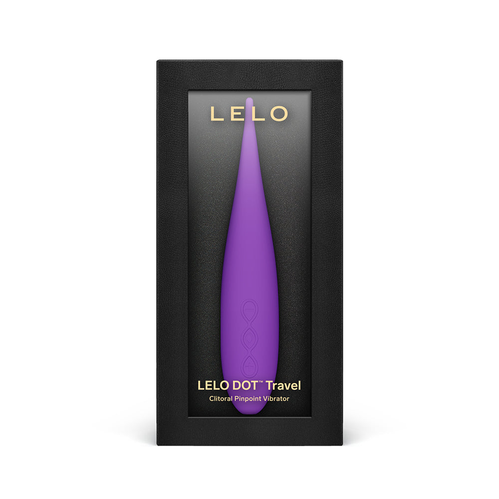 Lelo Dot Vibrador de viaje púrpura de punta de precisión para clítoris