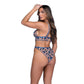 Ensemble bralette brodée Papillon Bleu Beauté XL