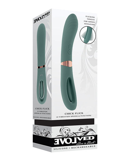 Vibromasseur point G Chick Flick - Sarcelle