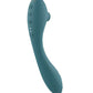 PRIVE Vibrador de silicona de grado médico 3 en 1 Trinite Teal