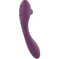 PRIVE Vibrador de silicona de grado médico 3 en 1 Trinite Morado