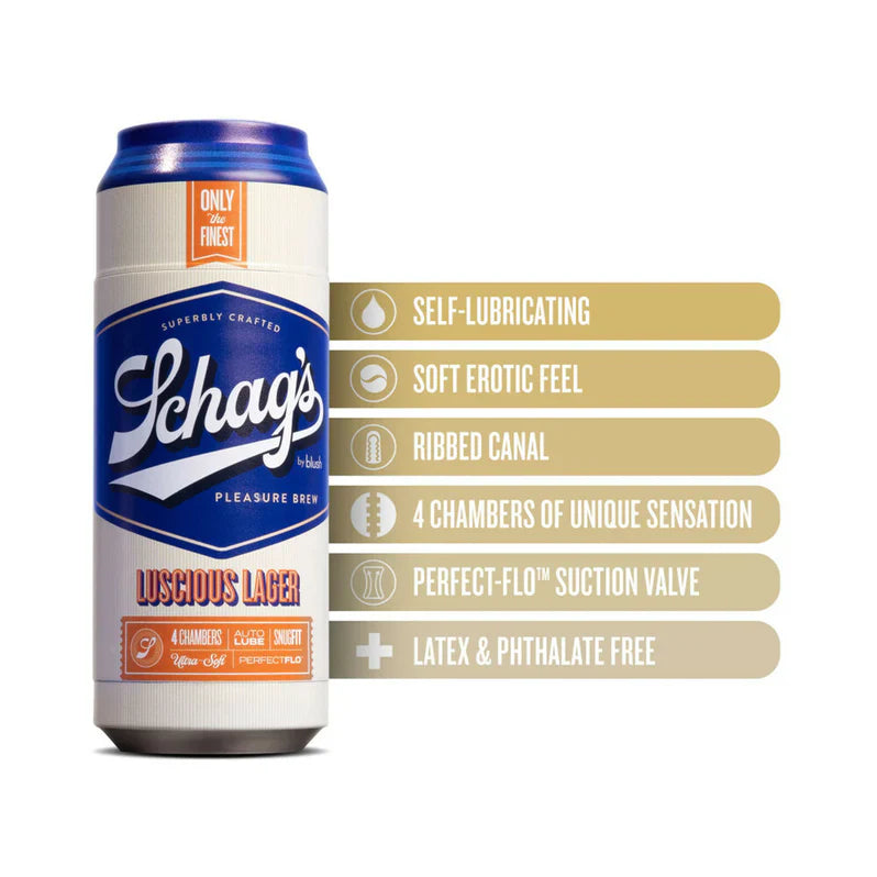 Blush Schag's Luscious Lager Stroker - Esmerilado