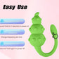 EmeraldPulse Beaded Anal Plug Vibrator