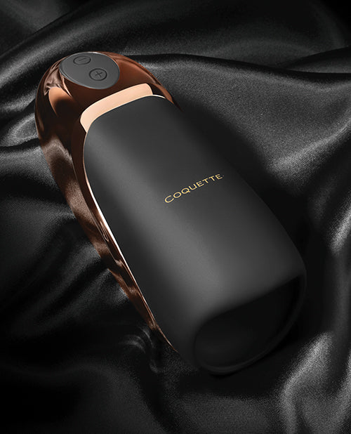 Coquette El Hedonista Estimulador - Negro/Oro Rosa