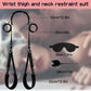 SoftBound BDSM Sling Restraint Kit Cuffs Blindfold